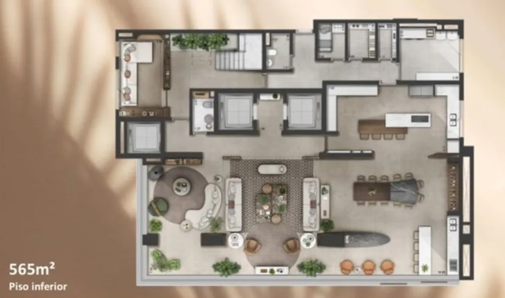 Apartamento, 4 quartos, 420 m² - Foto 6
