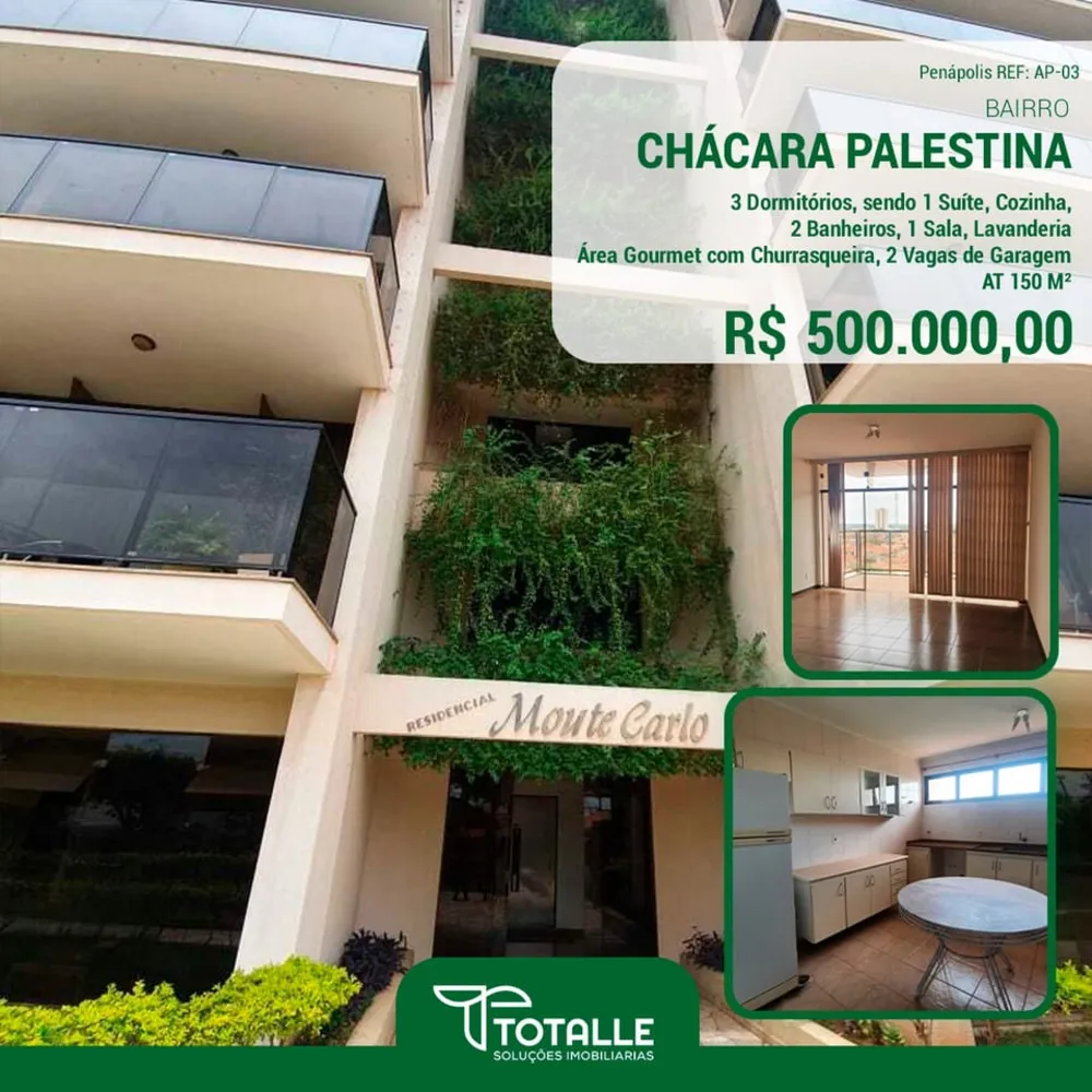 Apartamento, 3 quartos, 150 m² - Foto 1