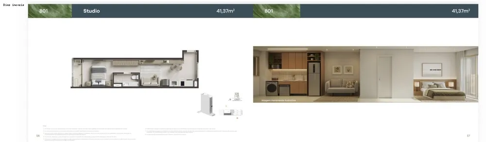 Apartamento, 1 quarto, 77 m² - Foto 3