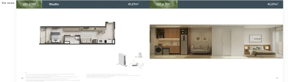 Apartamento, 1 quarto, 77 m² - Foto 12
