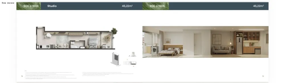 Apartamento, 1 quarto, 77 m² - Foto 22