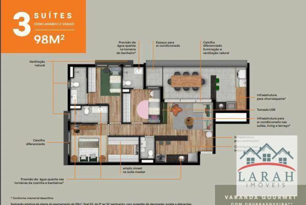 Kitnet-Studio, 23 m² - Foto 2