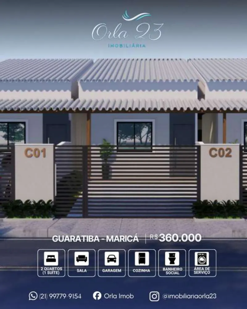Casa, 2 quartos - Foto 1