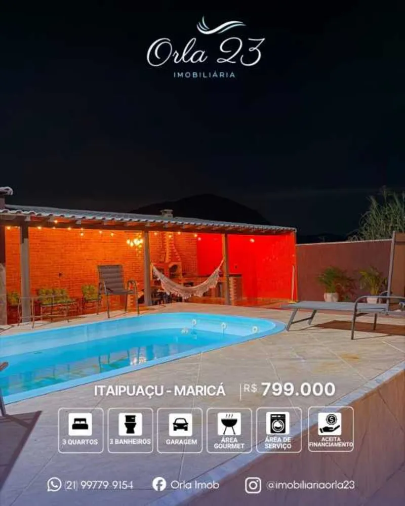Casa, 3 quartos - Foto 1