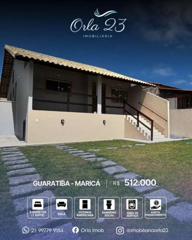 Casa, 3 quartos - Foto 1
