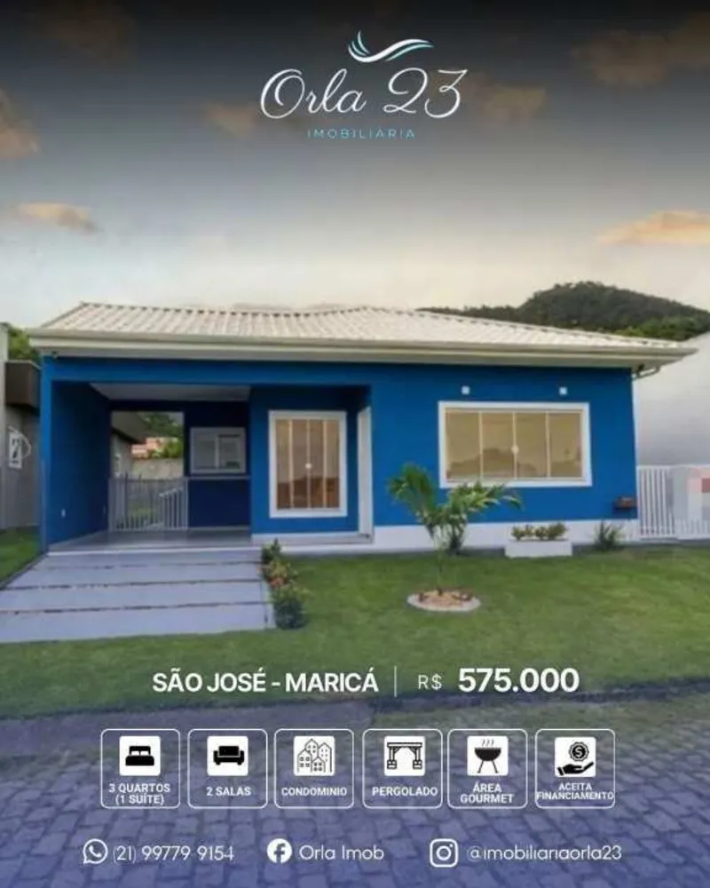 Casa, 3 quartos - Foto 1