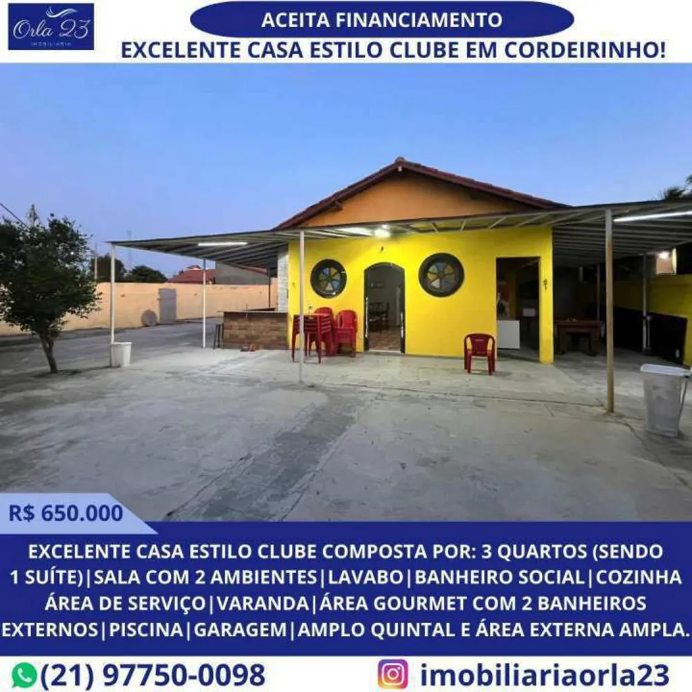Casa, 3 quartos - Foto 1