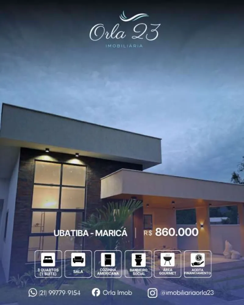 Casa, 3 quartos - Foto 1