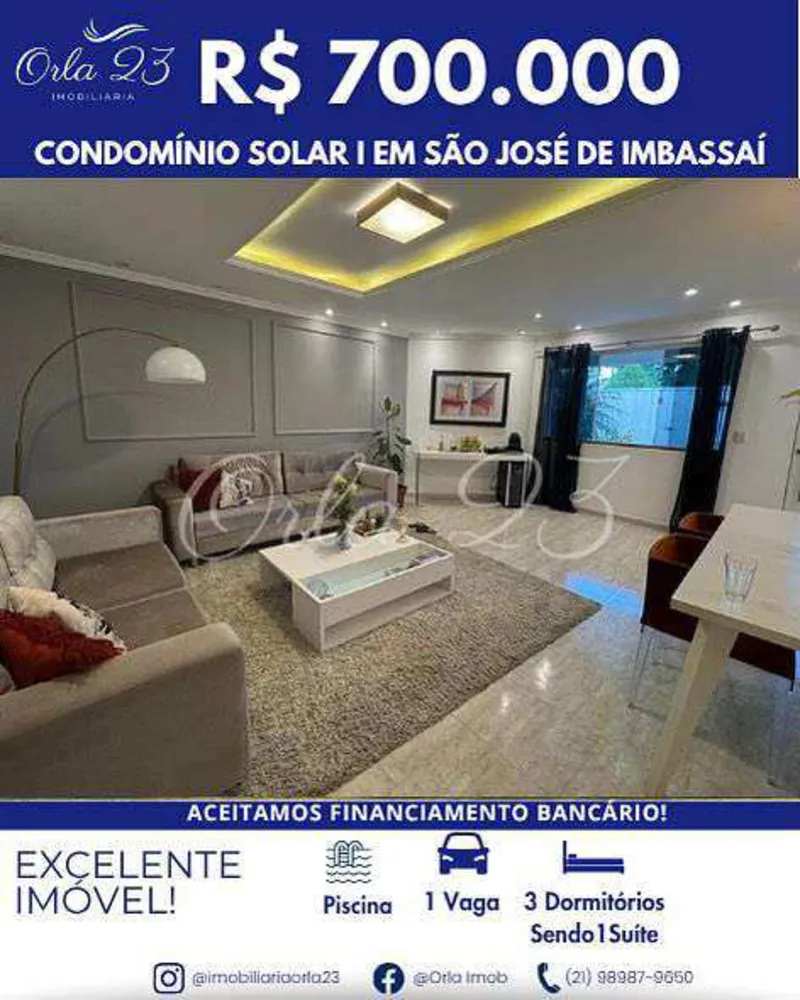 Casa, 3 quartos - Foto 1