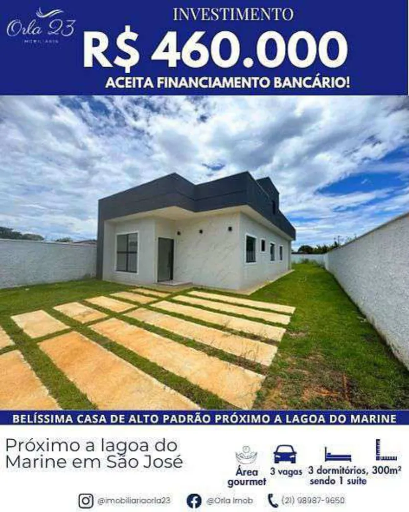 Casa, 3 quartos - Foto 1