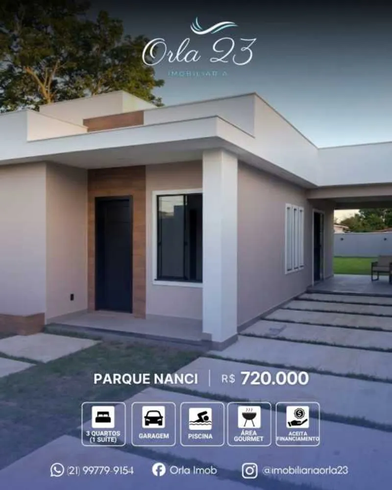 Casa, 3 quartos - Foto 1