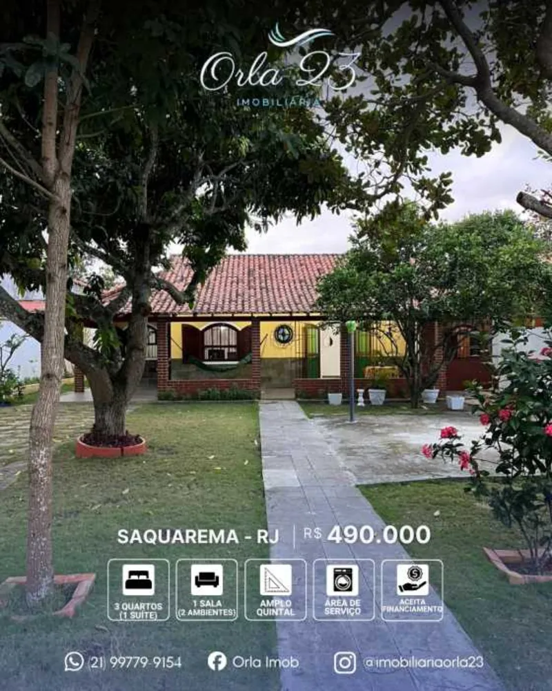 Casa, 3 quartos - Foto 1