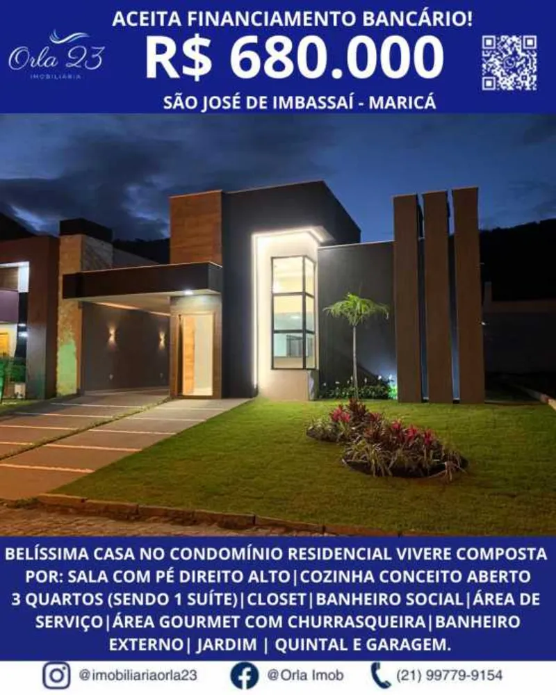 Casa, 3 quartos, 122 m² - Foto 1