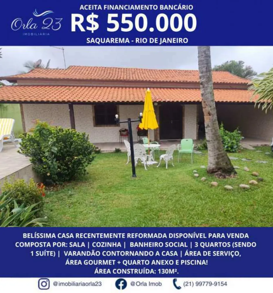 Casa, 3 quartos - Foto 1