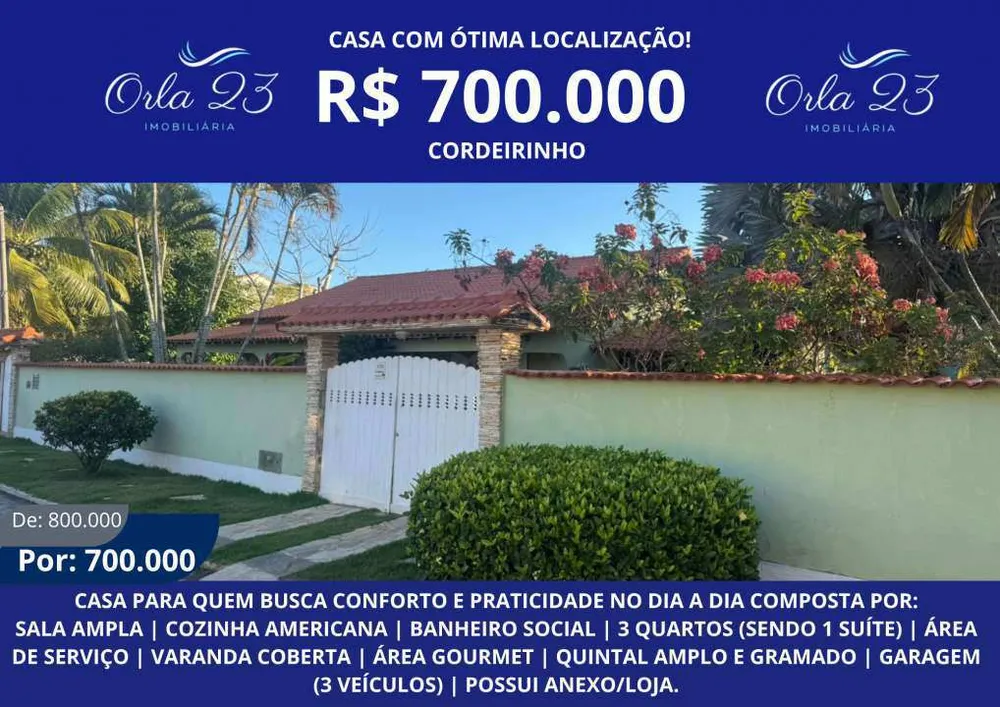 Casa, 3 quartos - Foto 1