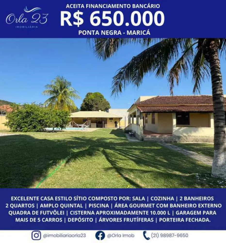 Chácara, 2 quartos, 1320 m² - Foto 1