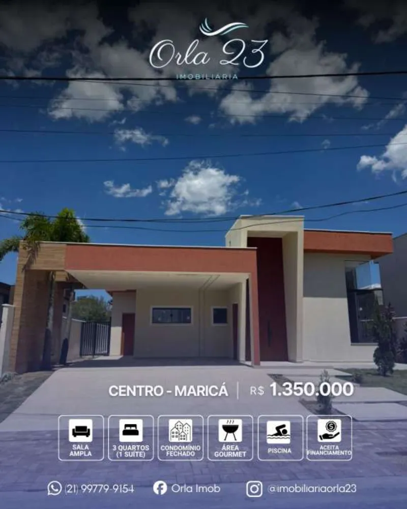 Casa, 3 quartos - Foto 1