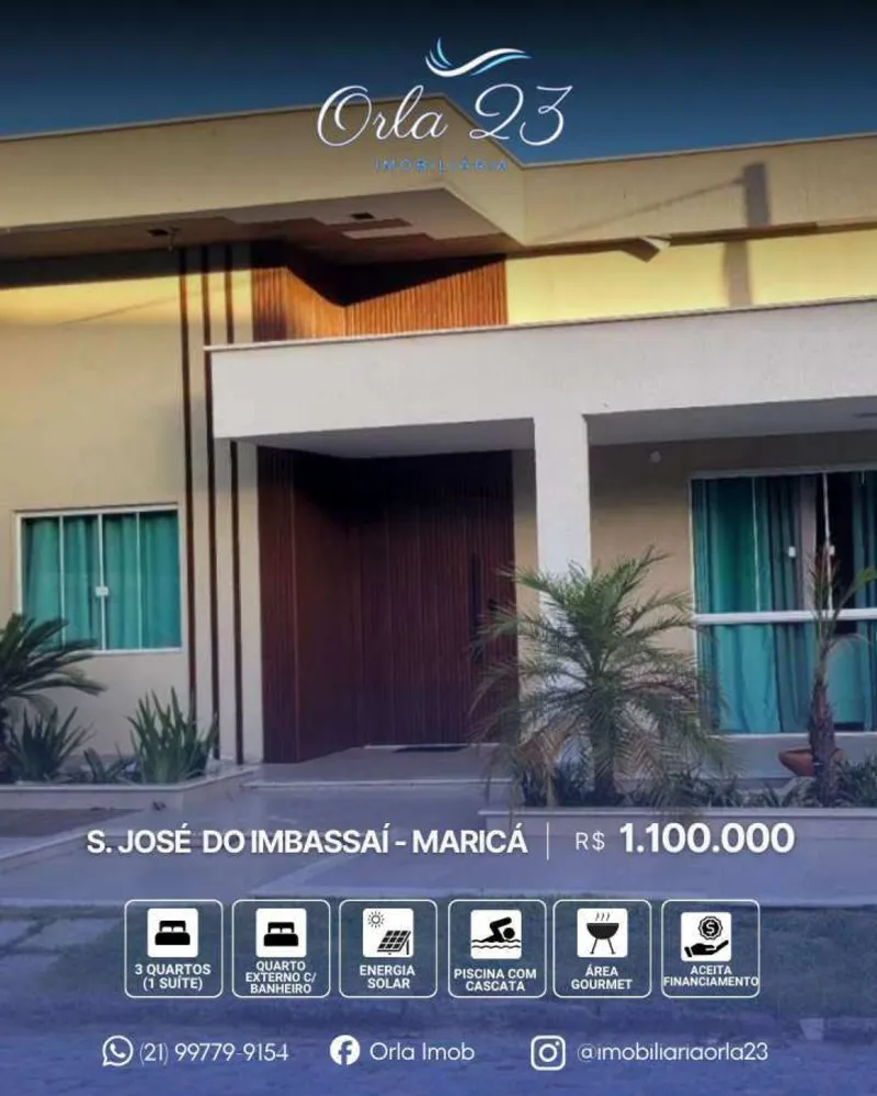 Casa, 3 quartos - Foto 1