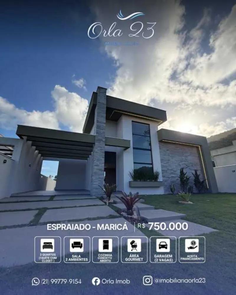 Casa de Condomínio, 3 quartos - Foto 1