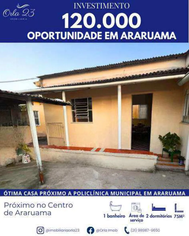 Casa de Vila, 2 quartos - Foto 1