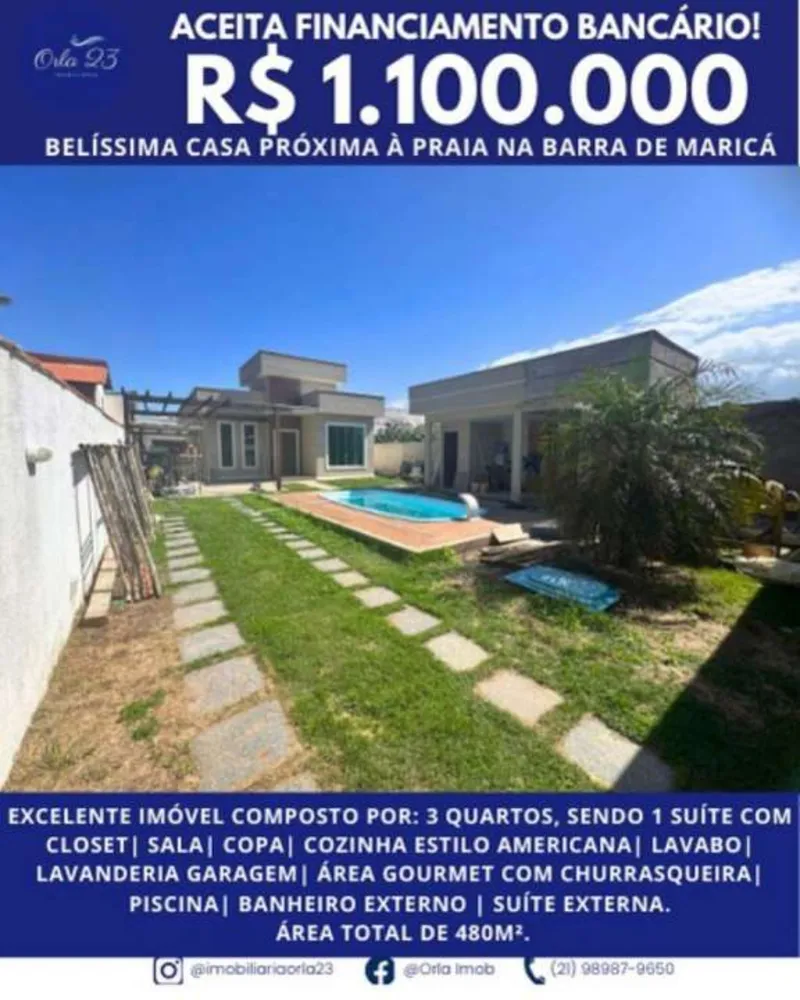 Casa, 3 quartos - Foto 1