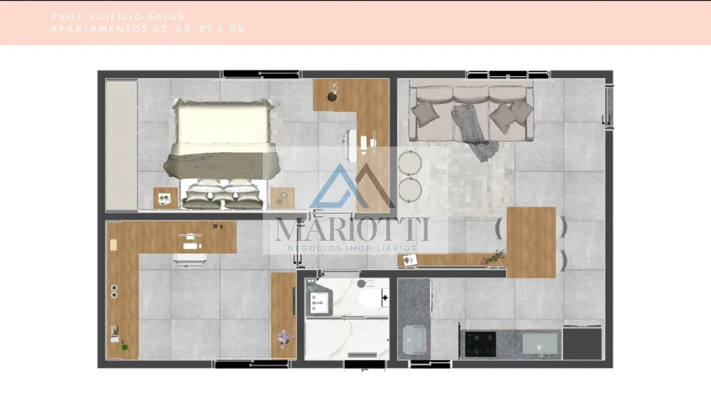 Apartamento, 2 quartos, 53 m² - Foto 12