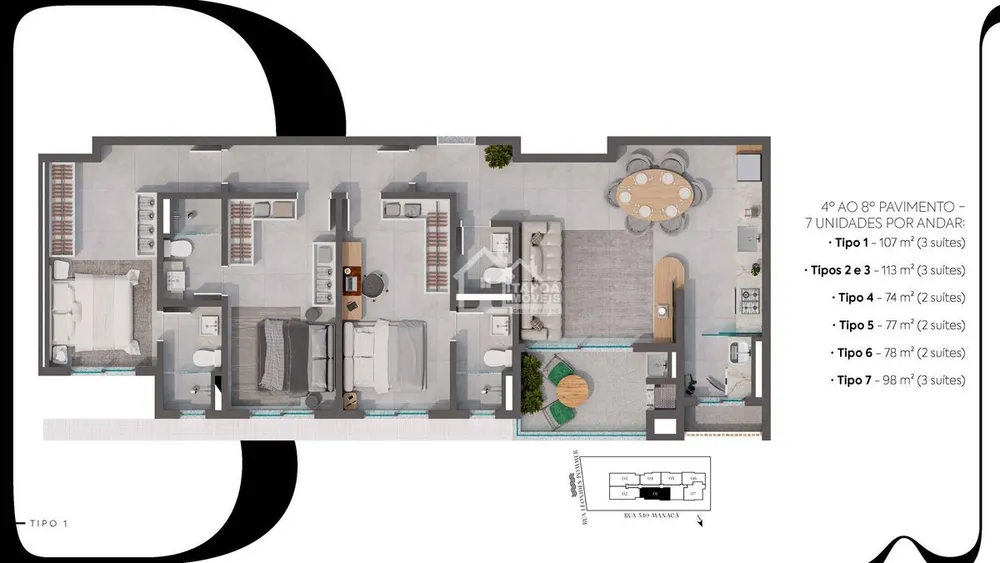 Apartamento, 2 quartos, 75 m² - Foto 16