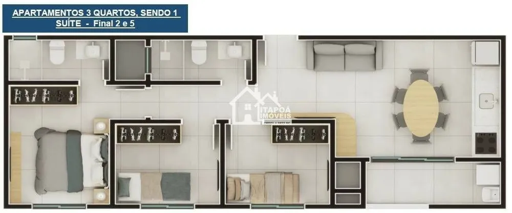 Apartamento, 2 quartos, 51 m² - Foto 14