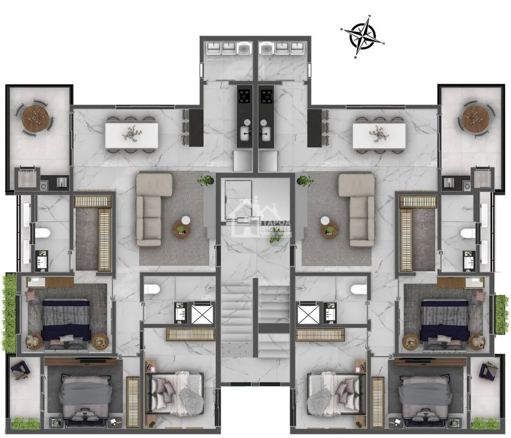 Cobertura, 3 quartos, 107 m² - Foto 16