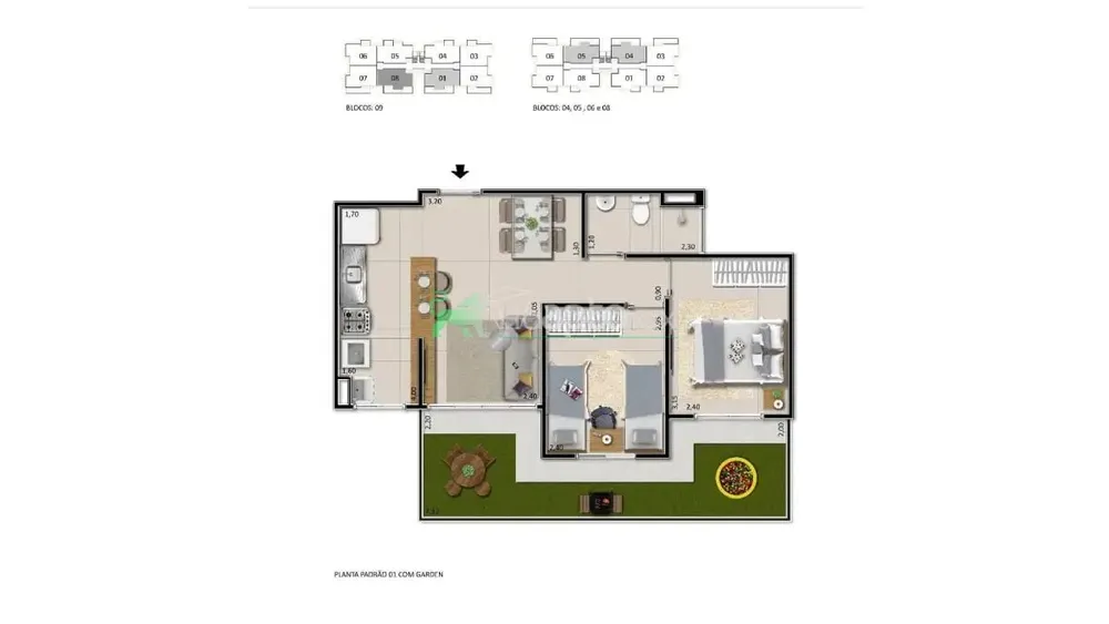 Apartamento, 2 quartos, 57 m² - Foto 16