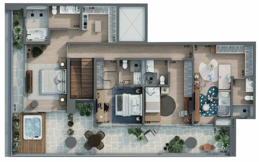 Apartamento, 3 quartos, 177 m² - Foto 3