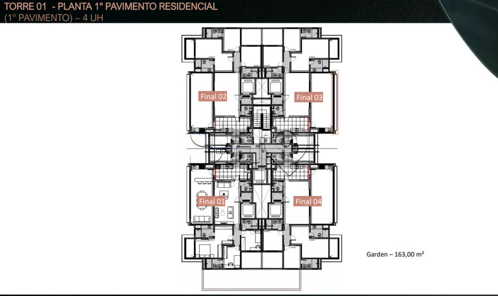 Cobertura Lançamentos com 4 quartos, 305m² - Foto 27