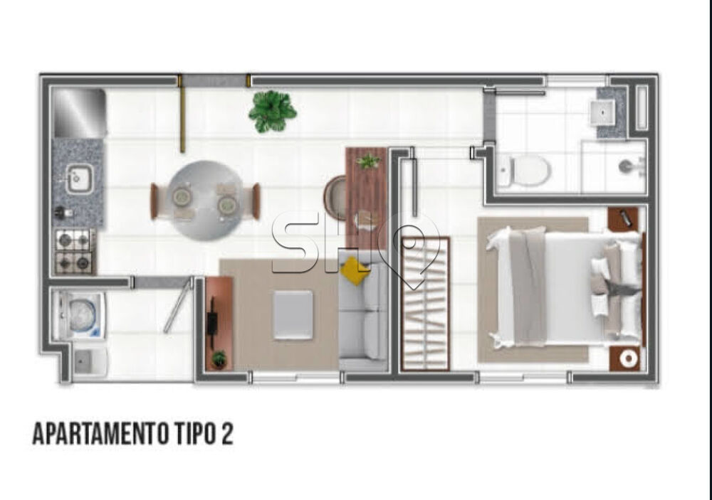 Apartamento, 1 quarto, 30 m² - Foto 15