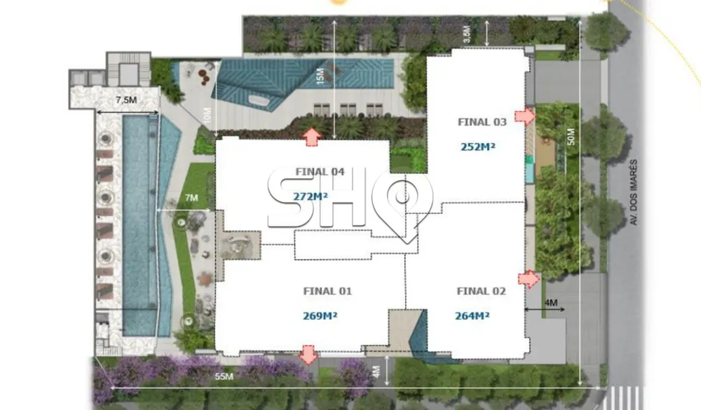 Apartamento, 4 quartos, 264 m² - Foto 8