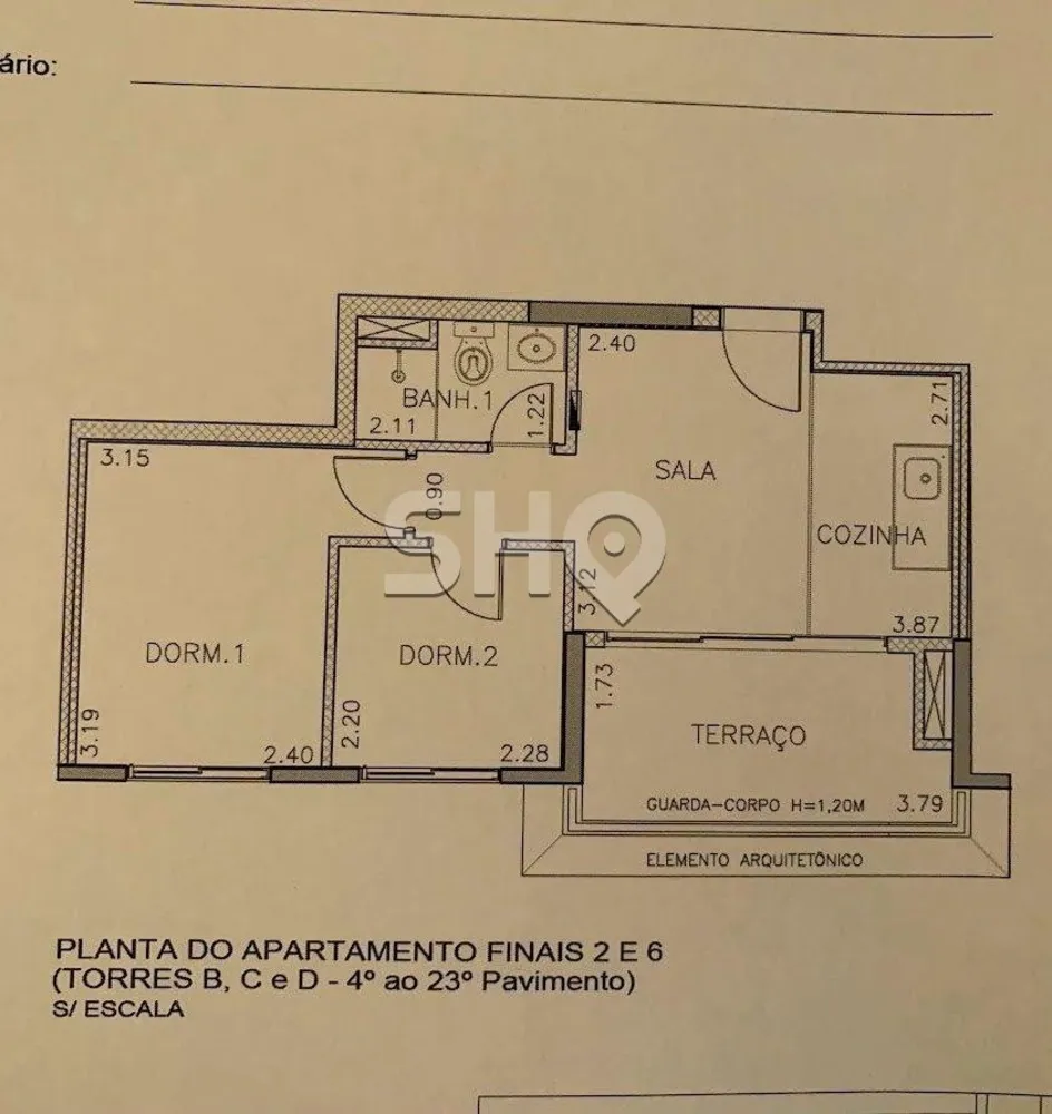 Apartamento, 1 quarto, 35 m² - Foto 7