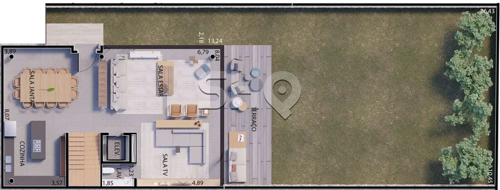Casa de Condomínio, 5 quartos - Foto 13