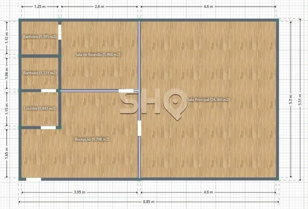 Sala-Conjunto, 49 m² - Foto 7