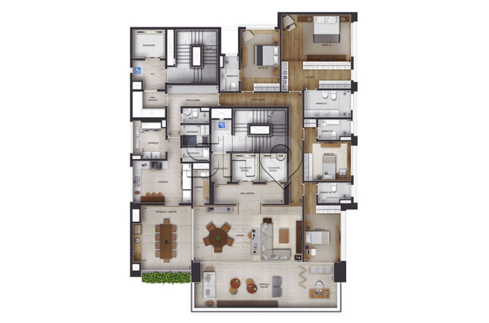 Apartamento, 3 quartos, 307 m² - Foto 15