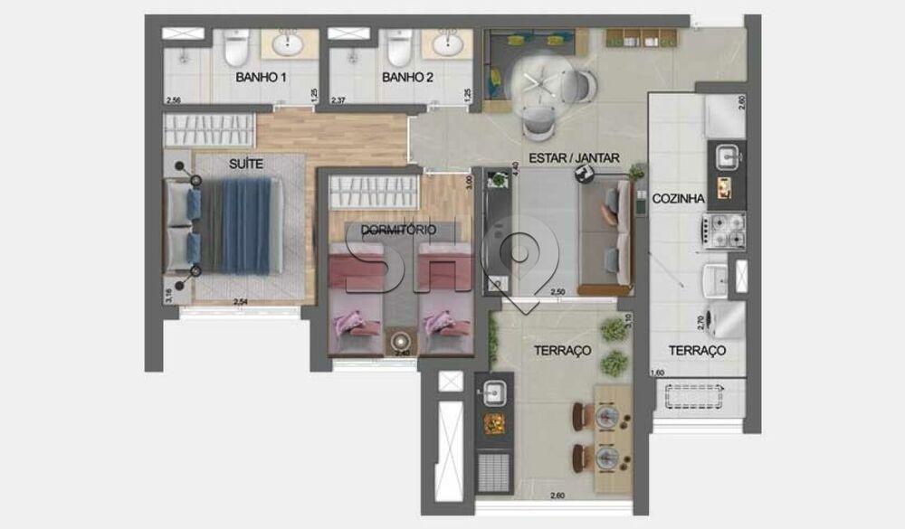 Apartamento, 3 quartos, 91 m² - Foto 17