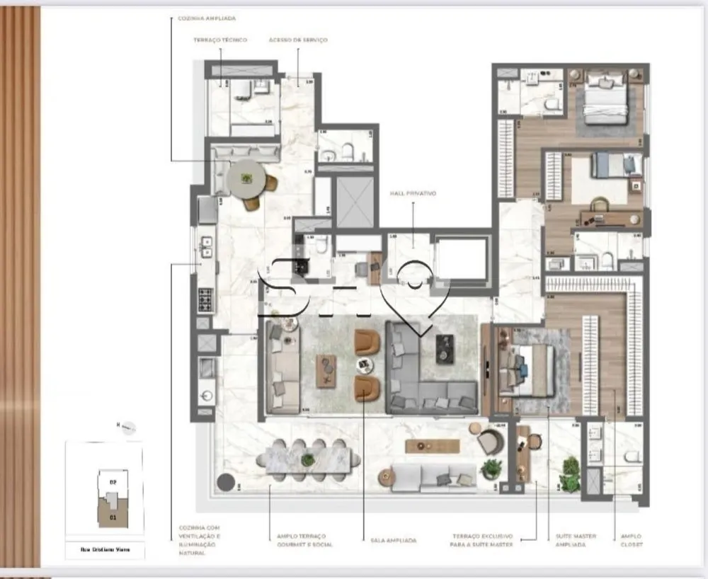 Apartamento, 3 quartos, 212 m² - Foto 18