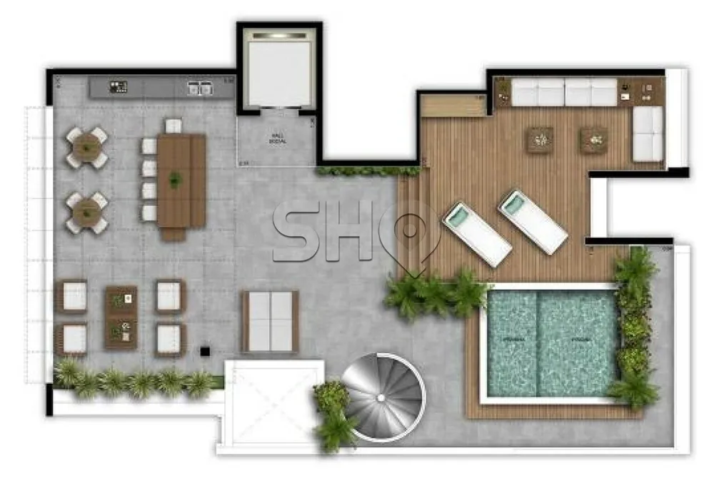 Cobertura, 3 quartos, 324 m² - Foto 12