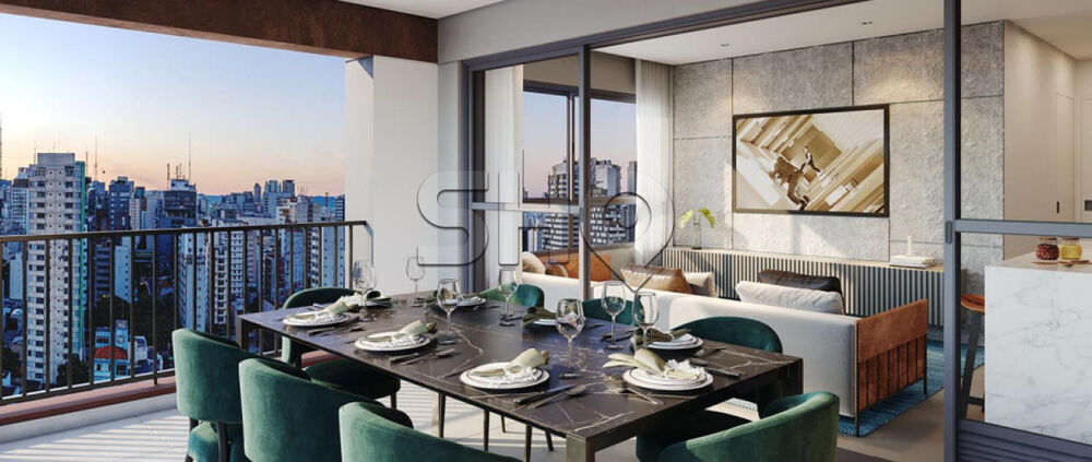 Apartamento Lançamentos com 2 quartos, 68m² - Foto 2