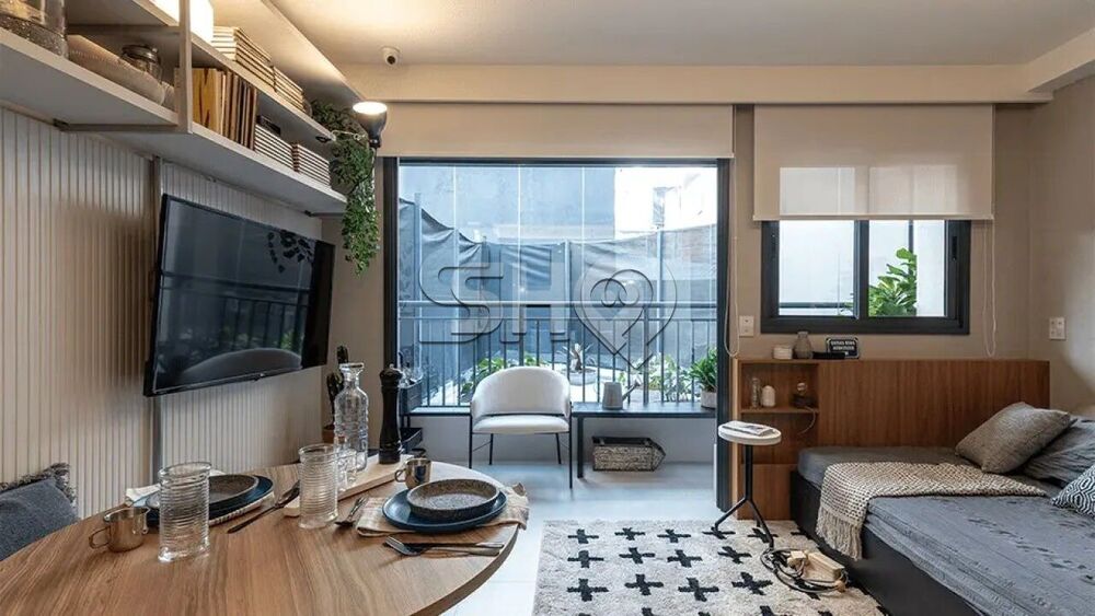 Apartamento Lançamentos com 1 quarto, 26m² - Foto 1