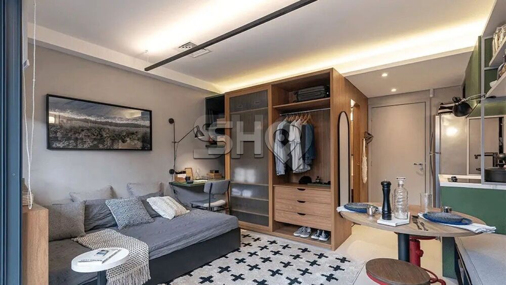 Apartamento Lançamentos com 1 quarto, 26m² - Foto 3