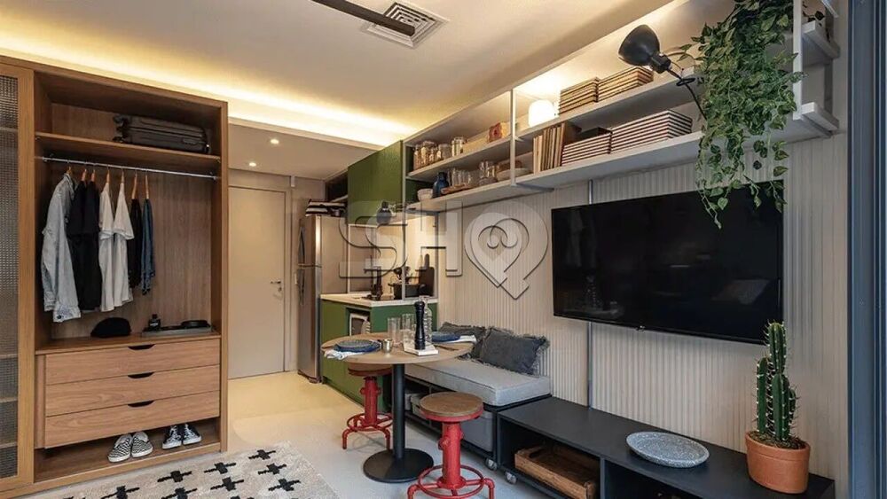 Apartamento Lançamentos com 1 quarto, 26m² - Foto 2