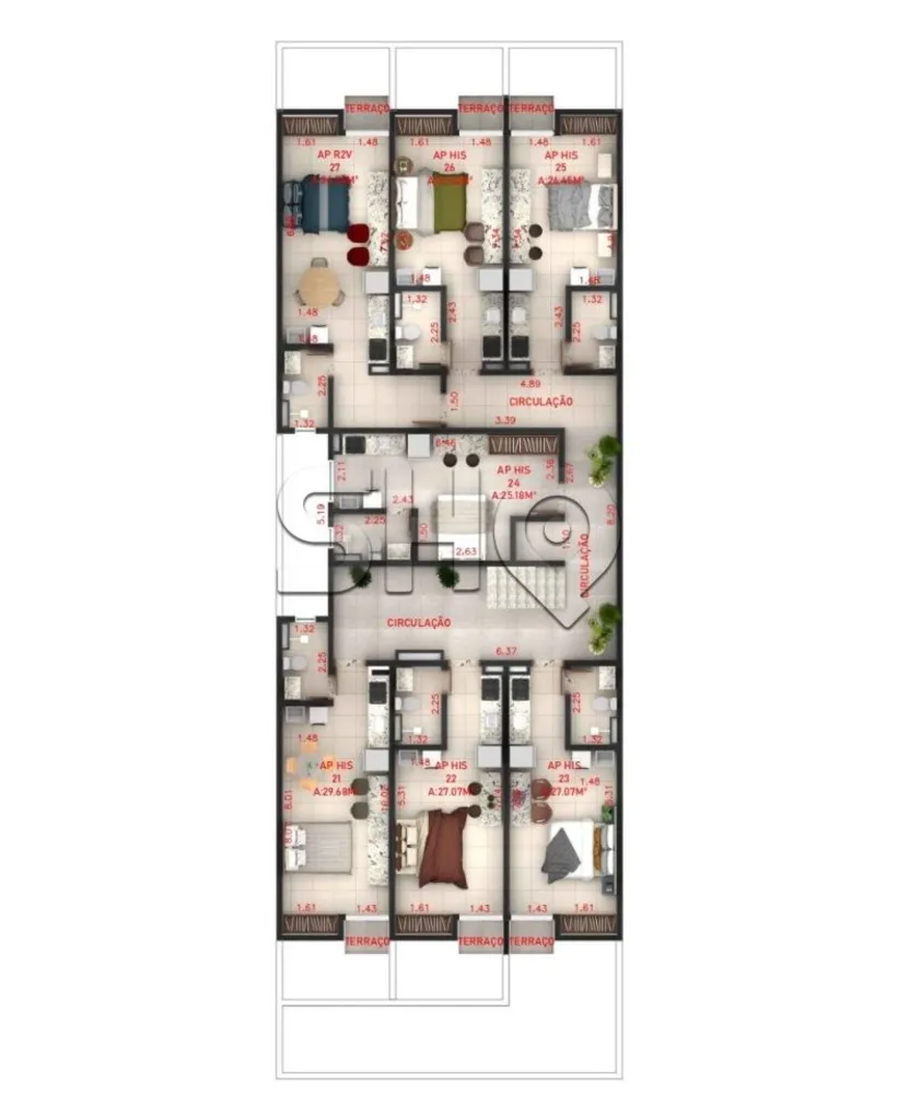 Loft, 24 m² - Foto 12