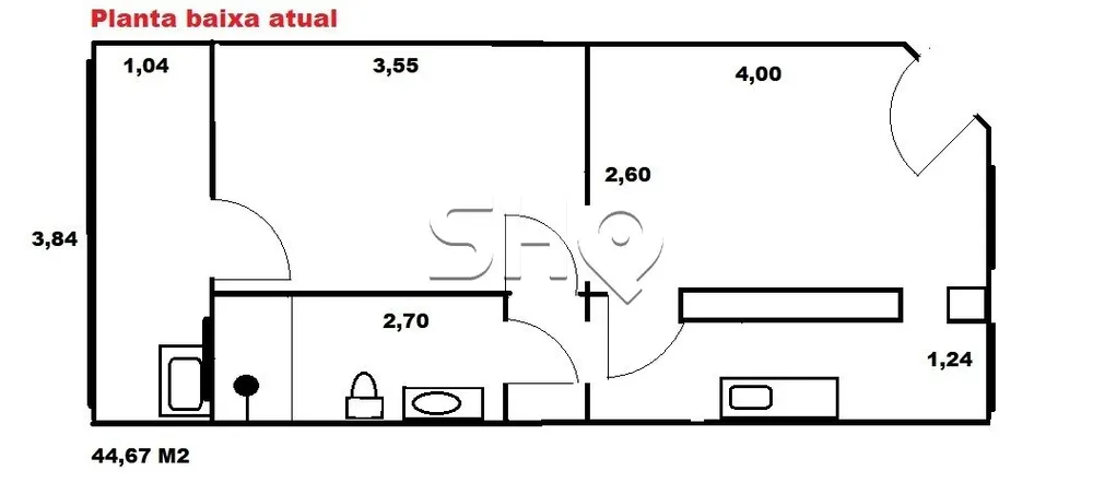Apartamento, 1 quarto, 44 m² - Foto 5