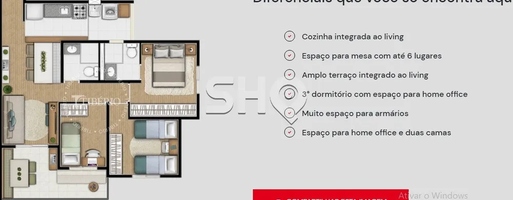 Apartamento, 3 quartos, 67 m² - Foto 13