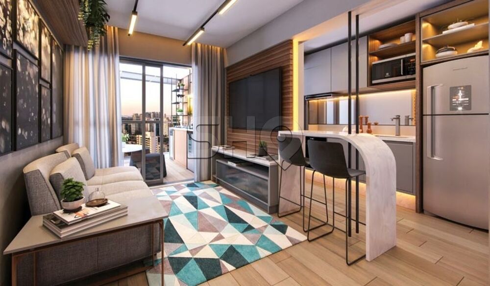 Apartamento Lançamentos com 1 quarto, 50m² - Foto 1