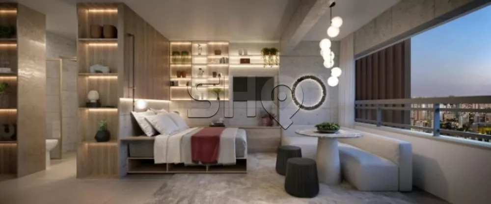 Apartamento Lançamentos com 1 quarto, 27m² - Foto 1